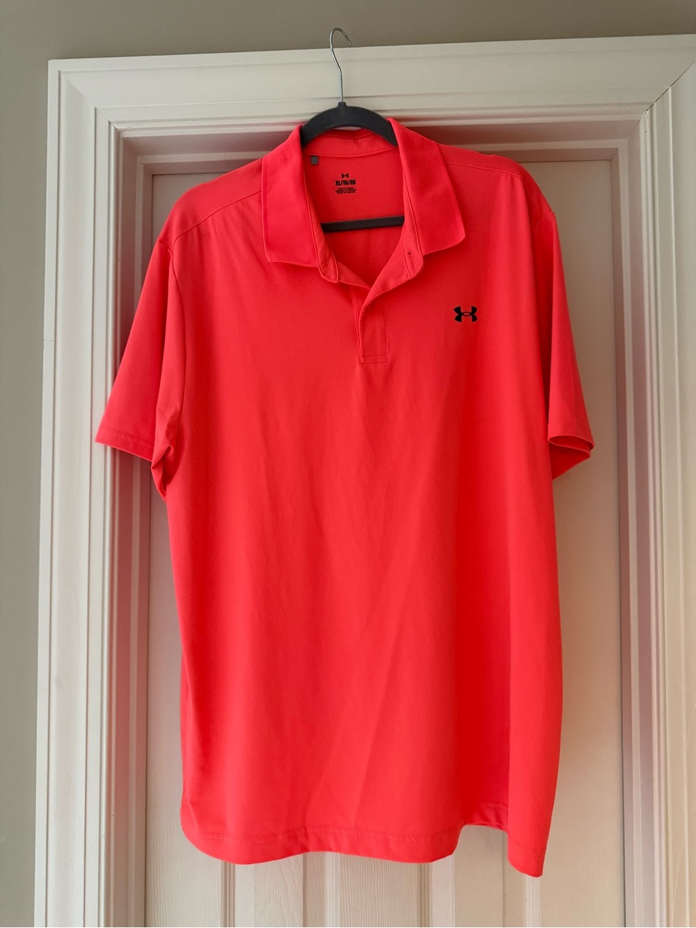 Under Armour Men’s Polo Shirt - Coral Red